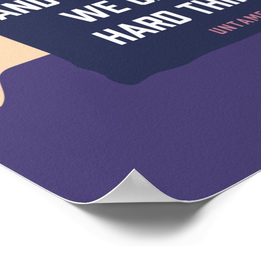 Courage WCDHT 11"x 14" Art Print ポスター (角)