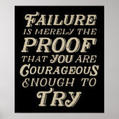 Courageous Failure ポスター (正面)