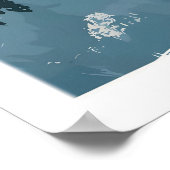 Courchevel Ski Poster 1 ポスター (角)