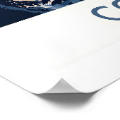 Courchevel Ski Print - France 1 ポスター (角)