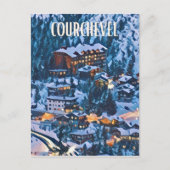 Courchevel Station de ski  ポストカード (正面)