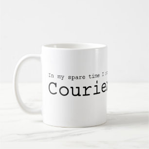 Courierフォント(スクリーンライター用) コーヒーマグカップ