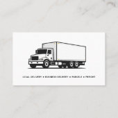 Courier Services Truck 名刺 (裏面)