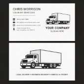 Courier Services Truck  名刺