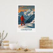 Courmayeur Wall Art Print - Italy 1 ポスター (キッチン)