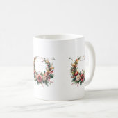 couronne de fleurs コーヒーマグカップ (正面右)