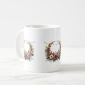 couronne de fleurs コーヒーマグカップ (正面左)
