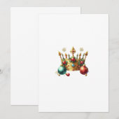 couronne de noel 招待状 (正面/裏面)