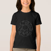 Couronne élégante et arrondie pour les fêtes トライブレンドＴシャツ (正面)