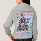 Course à toutou Life is short T-shirt (裏面)