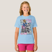 Course à toutou tシャツ (正面フル)