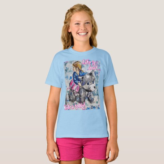 Course à toutou tシャツ (正面フル)