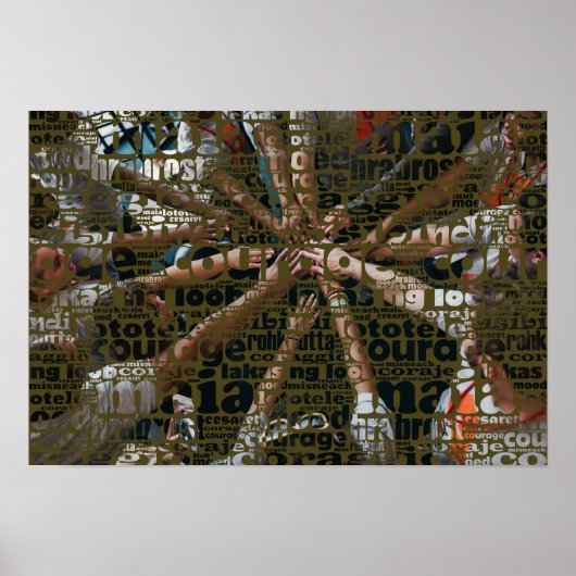 Course Maia Moed Corejo Coraggioとカスタム写真 ポスター (正面)