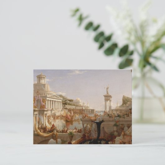 Course of Empire: The Consummation, Thomas Cole Po ポストカード (スタンド正面)