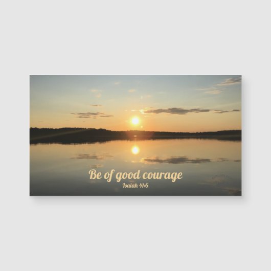 Course Sunset River Photography インスパイア's Magnet (正面)