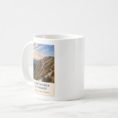 Coursegoules, France – Mountain Peaks コーヒーマグカップ (正面左)