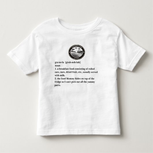 Courserの農場の台所幼児のティー トドラーTシャツ (正面)