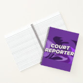 Court Reporterノートブック ノートブック (内部)