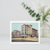 Court & Washington Sts., Binghamton, NYヴィンテージ ポストカード (スタンド正面)