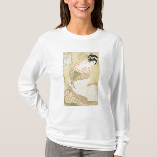 Courtesanのひざまずくこと Tシャツ (正面)