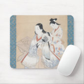Courtesanの髪型、c.1700-14 マウスパッド (マウス)
