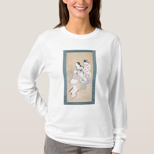 Courtesanの髪型、c.1700-14 Tシャツ (正面)