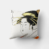 Courtesan Hanaogi 1794年 クッション (裏面)