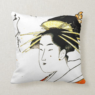 Courtesan Hanaogi 1794年 クッション