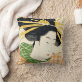 Courtesan Shizuka 1797年 クッション (ブランケット)