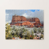 Courthouse Butte, Sedona AZ 11" x 14" Puzzle ジグソーパズル (横)