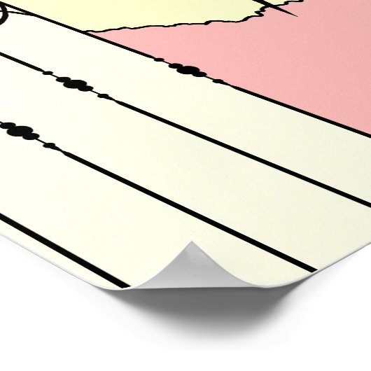 COURTNEY, ART DECO: Easter Morning ポスター (角)