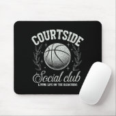 Courtside Social Club Basketball Bleachers Life Qu マウスパッド (マウス)