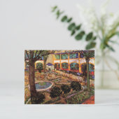 Courtyard of Hospital at Arles by Vincent van ゴッホ (スタンド正面)