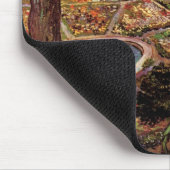 Courtyard of Hospital at Arles by Vincent van ゴッホ マウスパッド (コーナー)