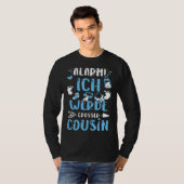 Cousin Alarm Ich Werde Großer Cousin  Baby Boy Tシャツ (正面フル)