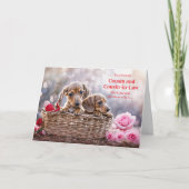 Cousin and Cousin in Law Wife or Husband Valentine カード (正面)