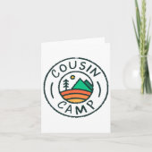 Cousin Camp Friends Summer Travel Family Vacation カード (正面)