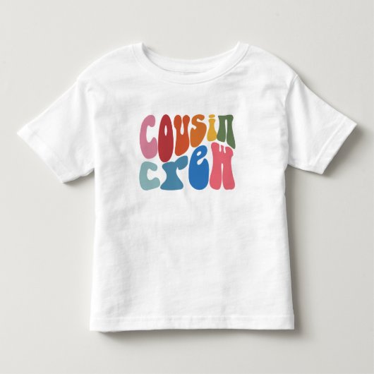 Cousin Crew. トドラーTシャツ (正面)