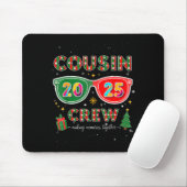 Cousin Crew 2025 Funny Christmas Matching Family P マウスパッド (マウス)
