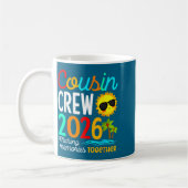 Cousin Crew 2026 Summer Vacation Beach Family Trip コーヒーマグカップ (左)