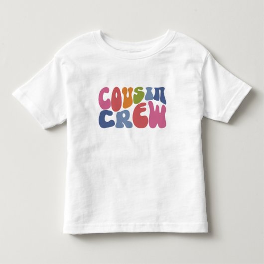 Cousin Crew. #4 トドラーTシャツ (正面)