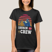Cousin Crew Camping Adventure Tシャツ (正面)