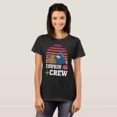 Cousin Crew Camping Adventure Tシャツ (正面フル)