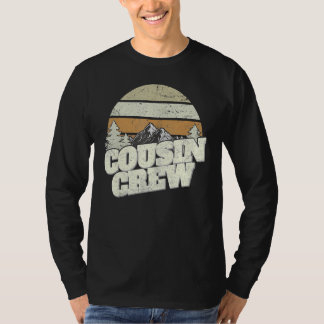 Cousin Crew Camping Outdoor Sunset Summer Camp 1 Tシャツ