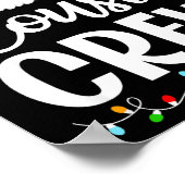 Cousin Crew Christmas Kids Cousins Christmas Match ポスター (角)