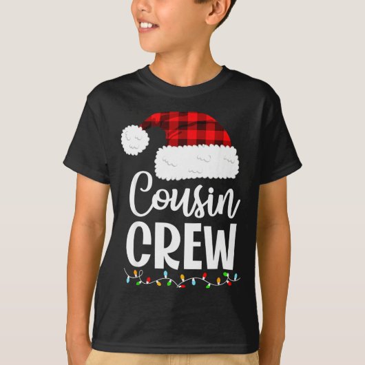 Cousin Crew Christmas Kids Cousins Christmas Match Tシャツ (正面)