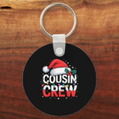 Cousin Crew Christmas Reindeer Antlers Hat Lights  キーホルダー (正面)