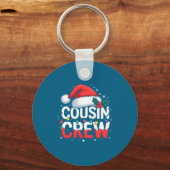 Cousin Crew Christmas Reindeer Antlers Hat Lights  キーホルダー (正面)