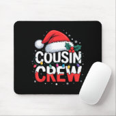 Cousin Crew Christmas Reindeer Antlers Hat Lights  マウスパッド (マウス)