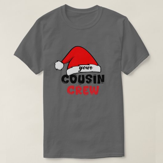 Cousin Crew Christmas Tシャツ (デザイン正面)